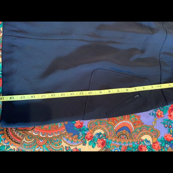 Harve Bernard Navy Blue A Line Skirt NWT - Picture 7 of 9